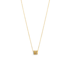 RUBIX STONE NECKLACE - GOLD - Rinsedlight