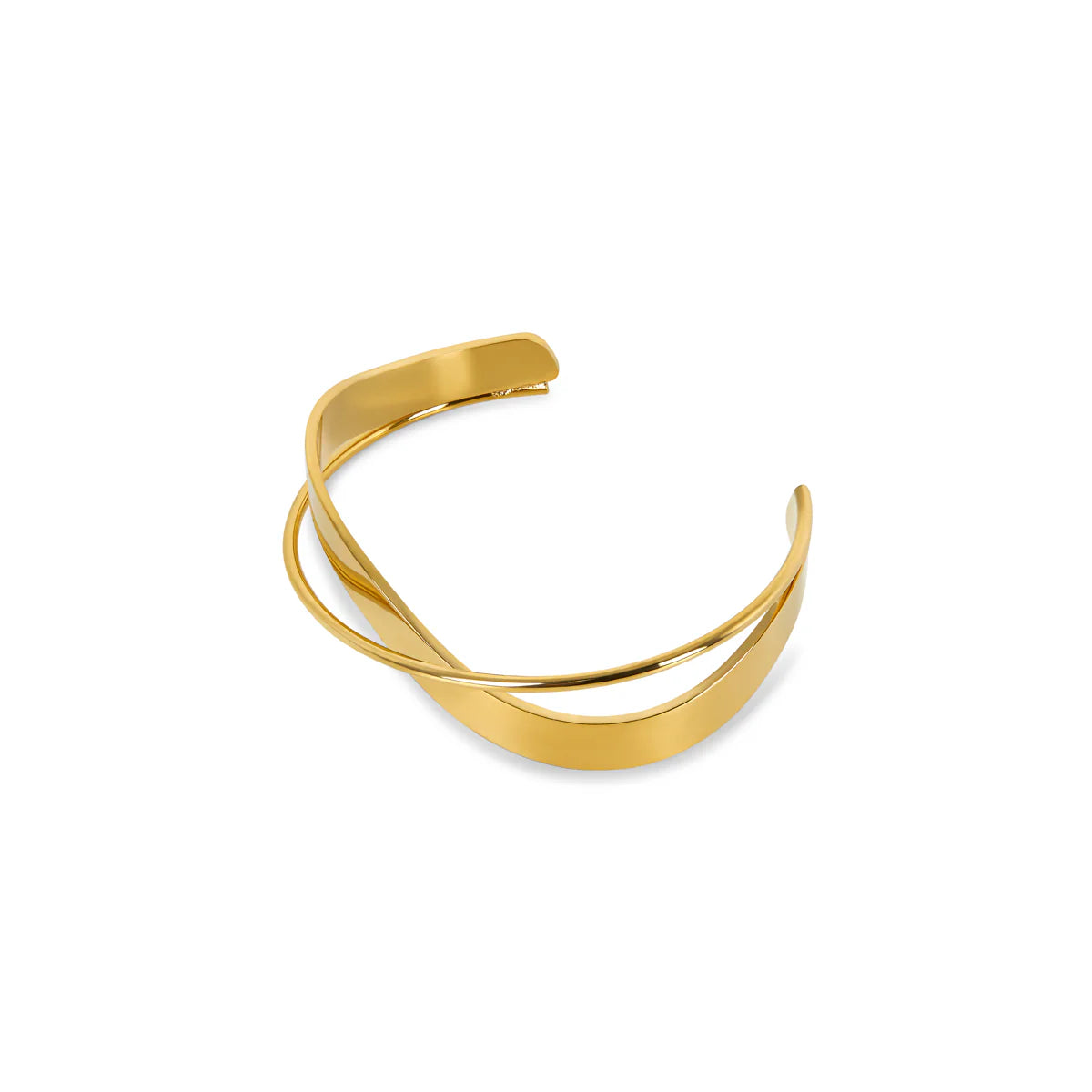 INTERWIND BANGLE BRACELET - Rinsedlight