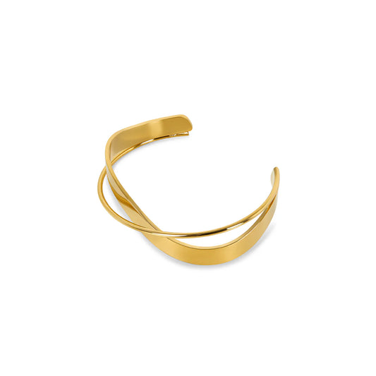 INTERWIND BANGLE BRACELET - Rinsedlight