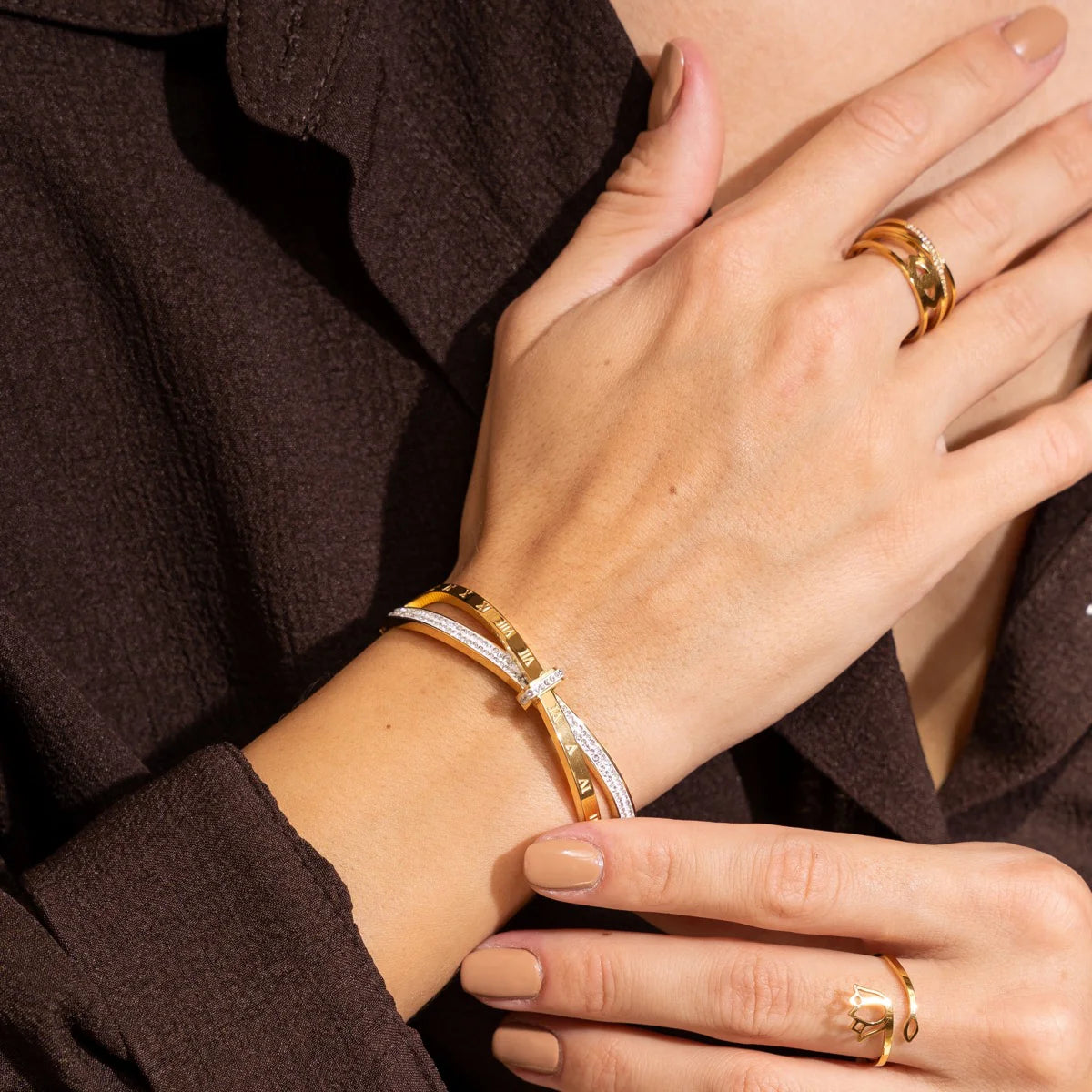 GLOW LINE SLEEK BRACELET - Rinsedlight