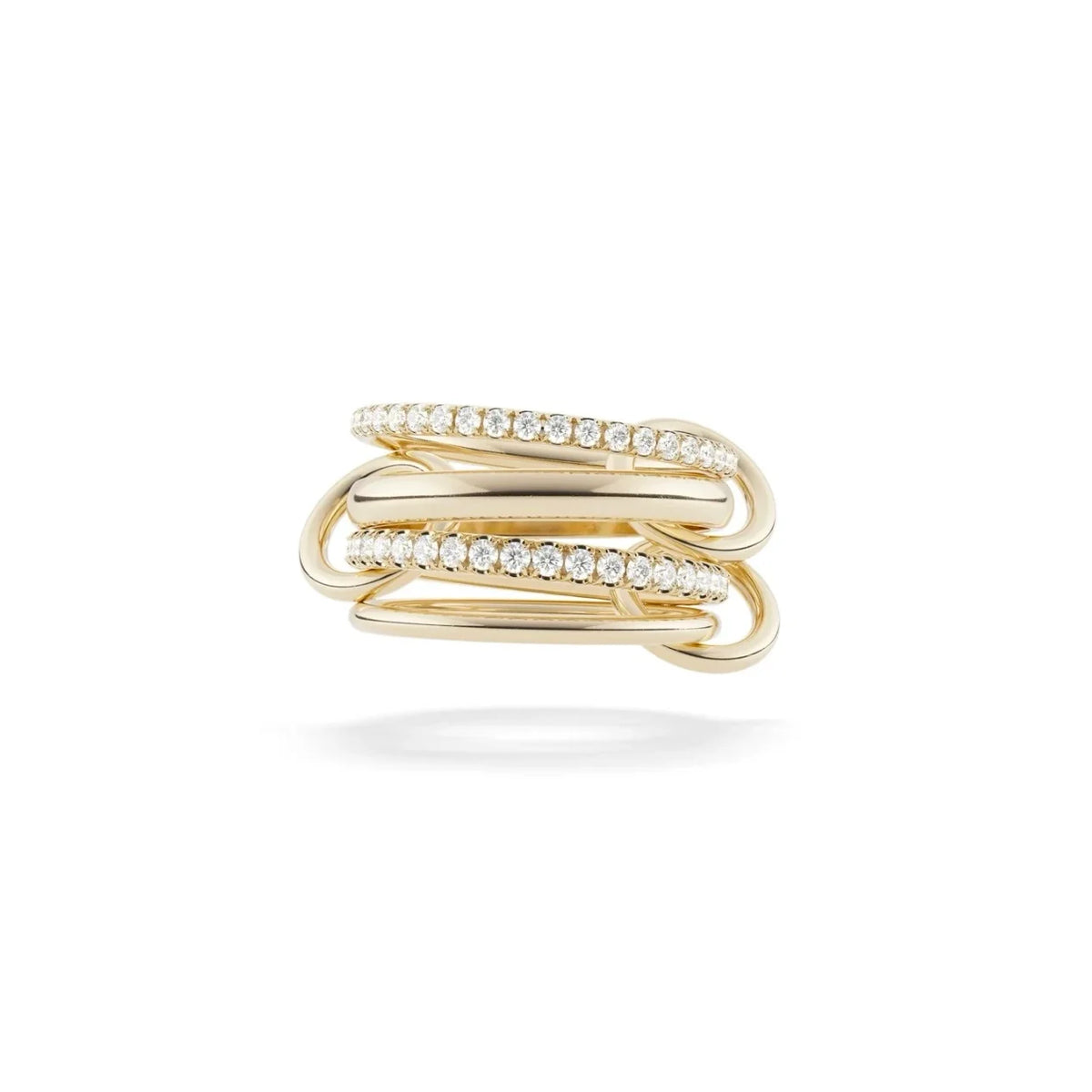 QUINTUPLET INTERLOCKED RING - Rinsedlight