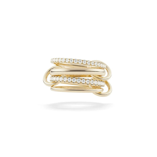 QUINTUPLET INTERLOCKED RING - Rinsedlight