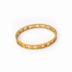 ROMAN NUMERALS BRACELET - Rinsedlight